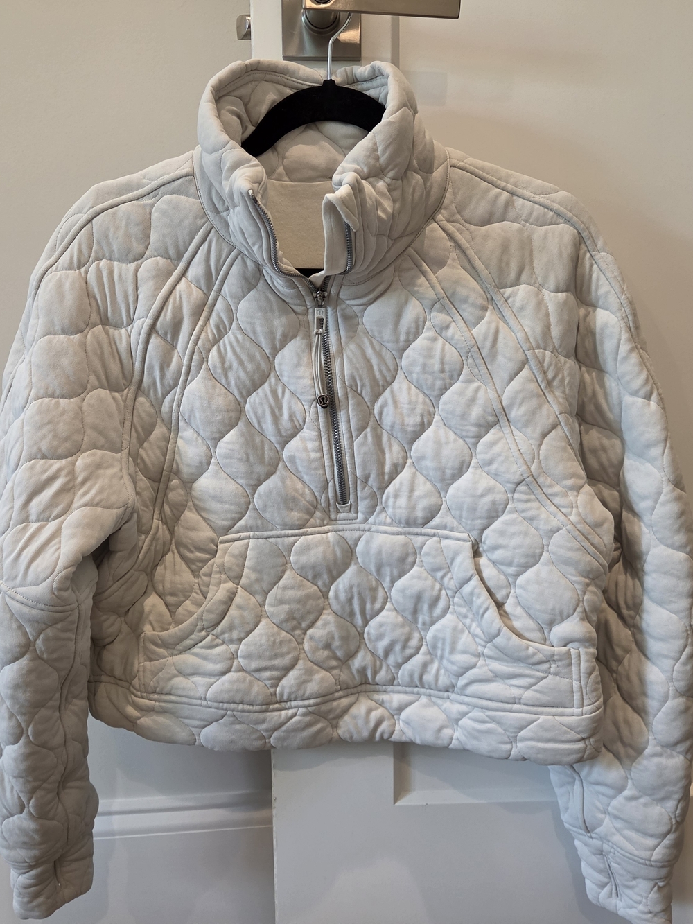 Lululemon Quilted Half-Zip Pullover Sweatshirt